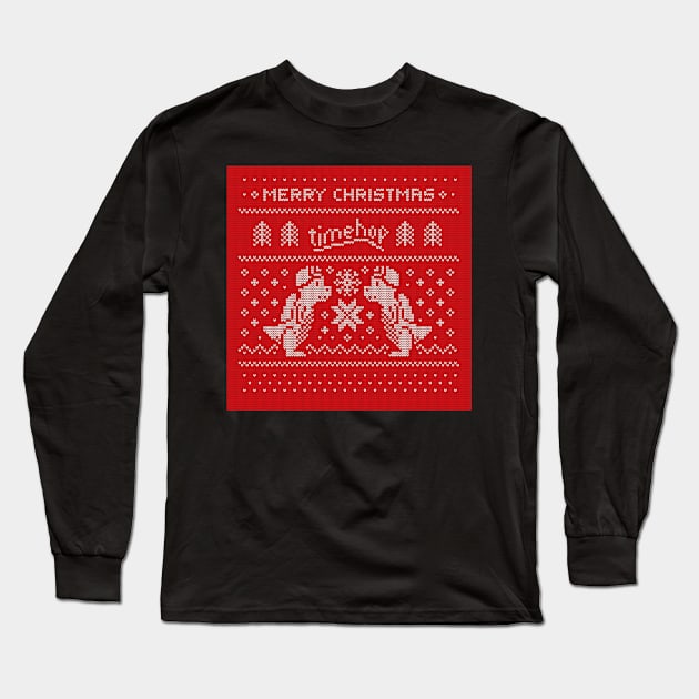 Happy Christmas Long Sleeve T-Shirt by Vlogger McGamer